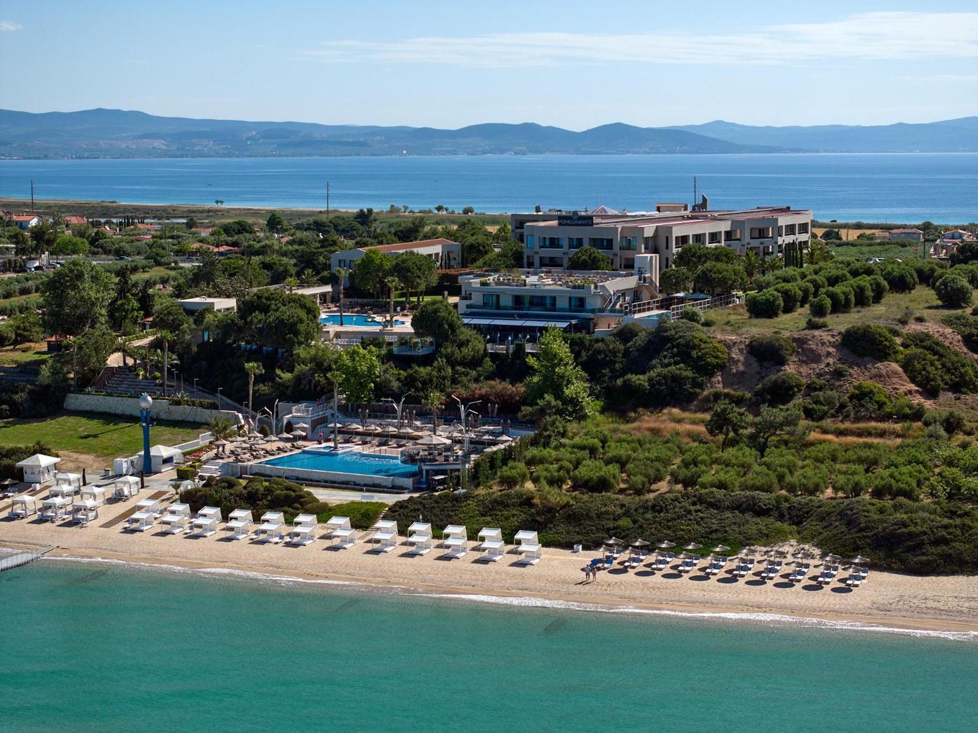 Pomegranate Wellness Spa Hotel Chalkidike Exteriör bild