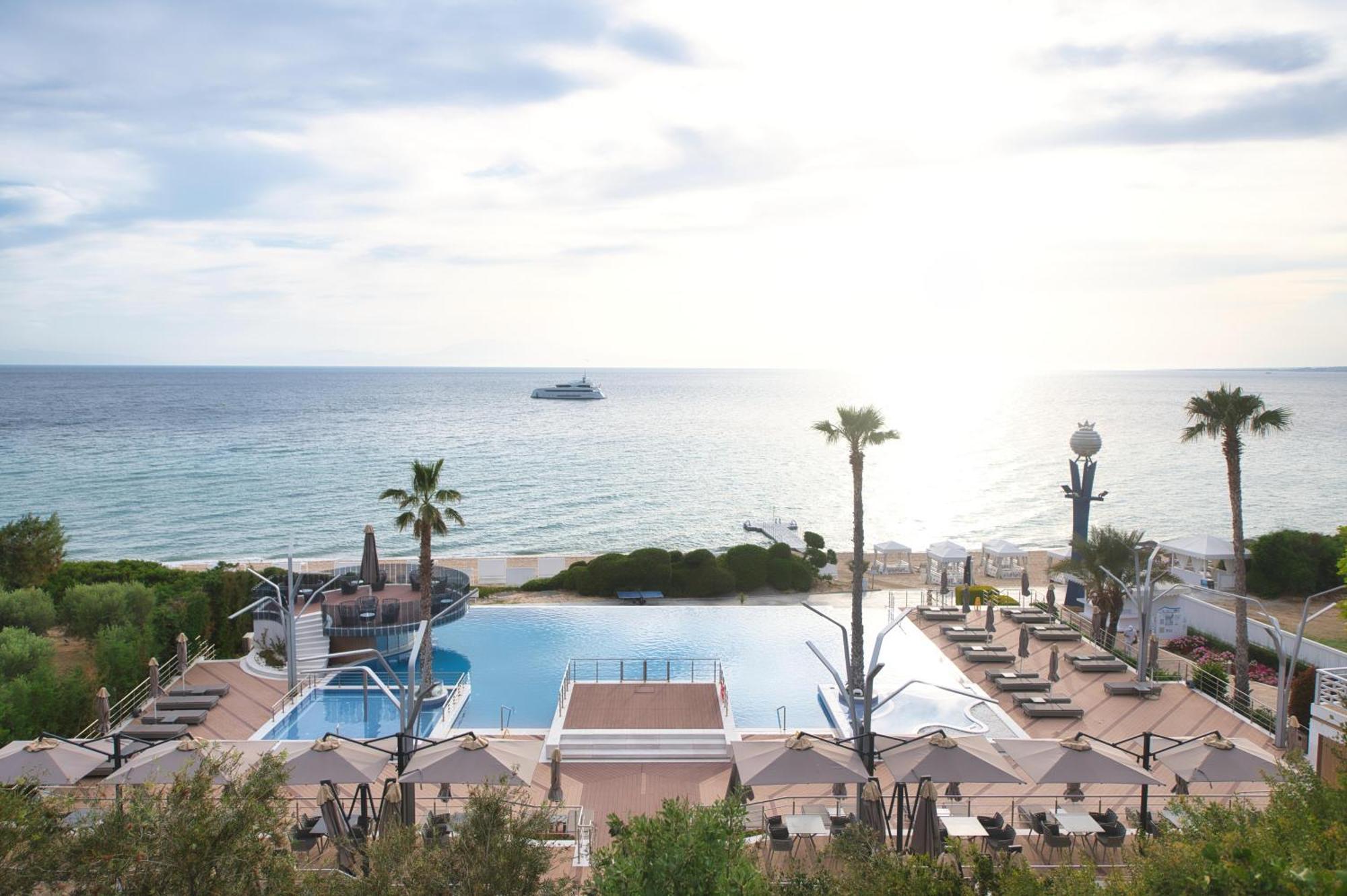 Pomegranate Wellness Spa Hotel Chalkidike Exteriör bild